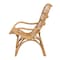 Baxton Studio Earvin Modern Bohemian Natural Brown Rattan Armchair 224-12707-ZORO - alternate 5